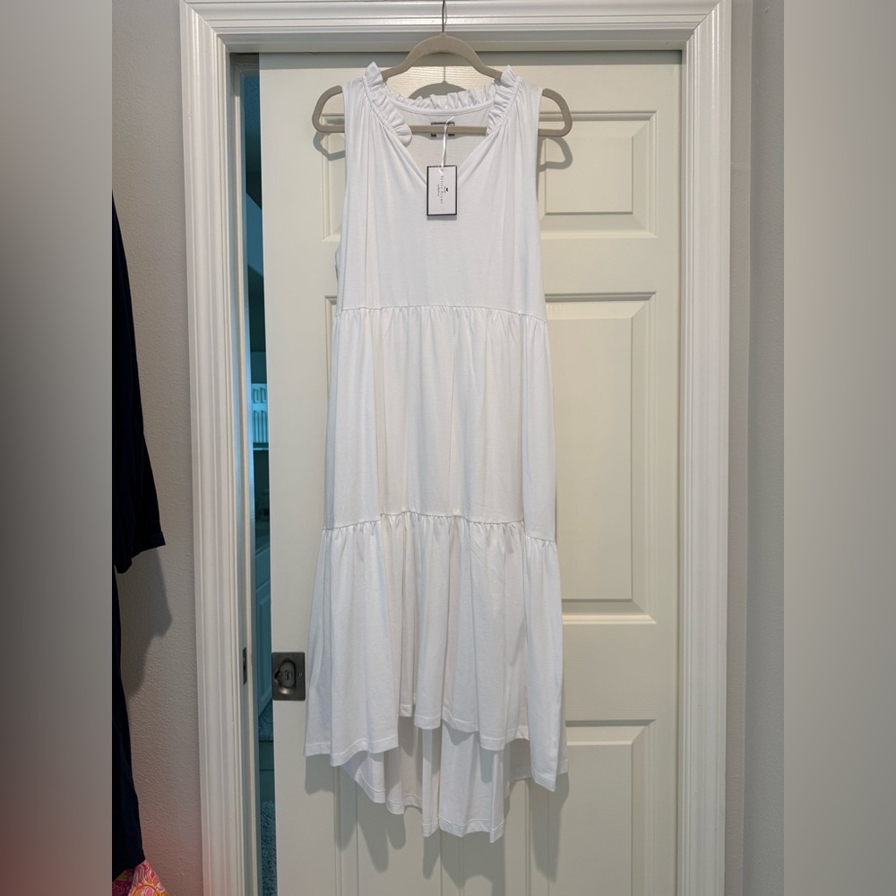 Petite Plume White Nightgown, NWT, Large